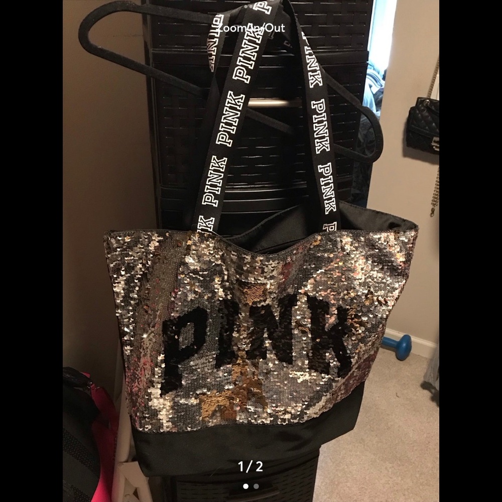 Pink Blingy bag Ex. Condition $15